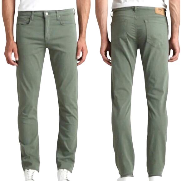 Edwin Denim Maddox Endurance Slim Men's Pants Sage Size 33 33" - $168
